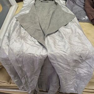 Dolce Cabo Shimmering Silver Vest